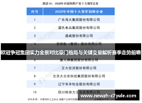 欧冠争冠集团实力全景对比豪门格局与关键变量解析赛季走势前瞻 欧冠争冠集团实力全景对比豪门格局与关键变量解析赛季走势前瞻